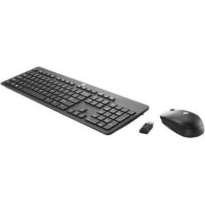Hewlett Packard Hp Slim Wireless Keyboard And Mouse - USB Wireless Rf USB Wireless Rf Scroll Wheel - Symmetrical - Aaa (t6l04aa-aba)