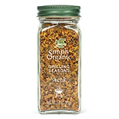 Simply Organic GRILL SEAS, OG2, STEAK, (Pack of 6)