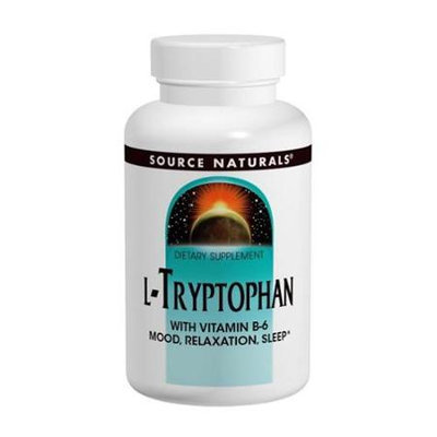 Source Naturals Inc. Source Naturals - L-Tryptophan with Vitamin B-6 1000 mg. - 30 Tablets