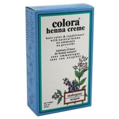 Colora - Henna Creme Hair Color & Conditioner Mahogany - 2 oz.