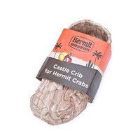 Flukers FLUKER'S Hermit Headquarters Castle Crib For Hermit Crabs Gray