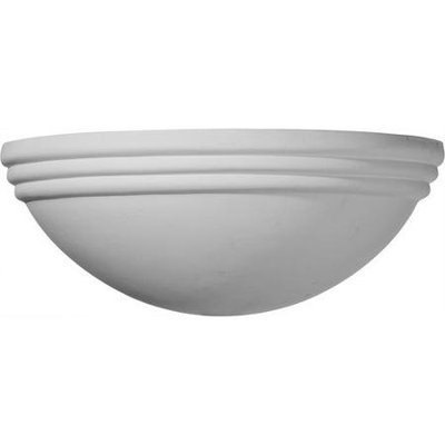 Ekena Millwork Traditional 16.125-in x 6.25-in Polyurethane Sconce SCO16X06X08TR