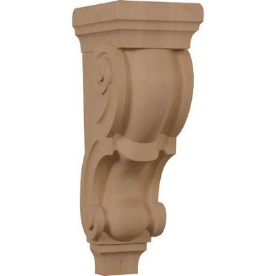 Ekena Millwork 6-in x 18-in Cherry Traditional Wood Corbel