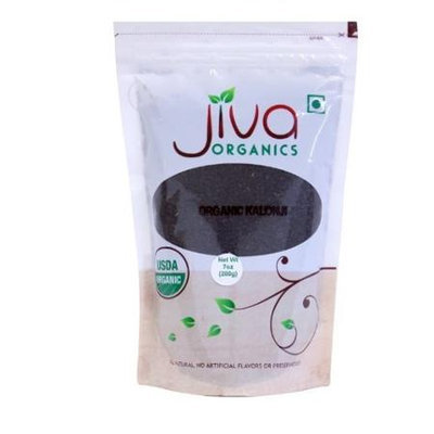 Jiva Organics Kalonji Black Seed Nigella Sativa 7 oz