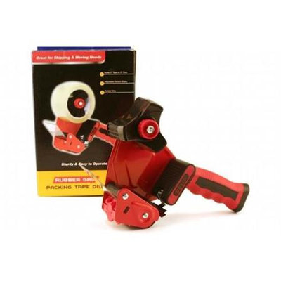 Bazic Products 991-12 Rubber Grip Premium Comfort Packing Tape Dispenser - Pack of 12
