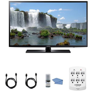 Samsung - Bundle UN50J6200 - 50-Inch Full HD 1080p 120hz Smart LED HDTV + Hookup Kit - E1SAMUN50J6200
