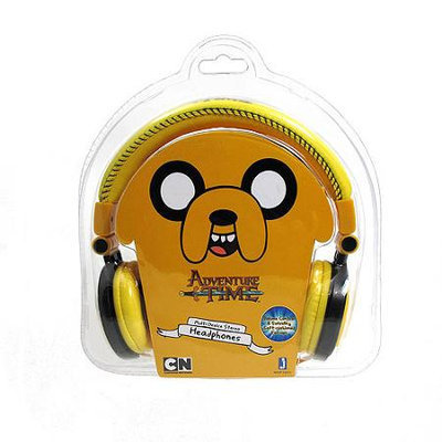 Jazwares, Inc Adventure Time Jake Fold-Up Stereo Headphones