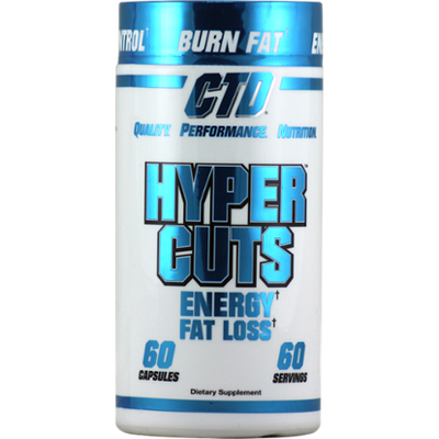 CTD Hypercuts Chrome - 60 Capsules