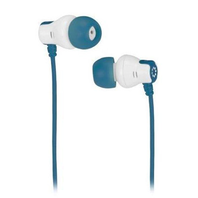 Memorex CB25 Comfort and Style Earbuds, Teal