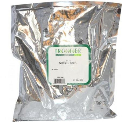 Frontier Natural Products White Beeswax Beads 16 oz