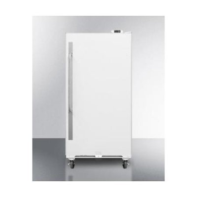 Summit SCUR18 Commercial 17.7 Cu. Ft. White Freezerless Refrigerator