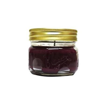 DDI 1755775 Old Williamsburgh Candle Mason Jar Candle with Lid- Black Cherry