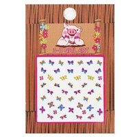 Piggy Paint - 3-D Nail Art Butterfly - 1 Sheets