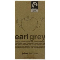 Jelina Chocolatier 3.35 oz. Dark Chocolate Bar Earl Grey Case Of 8