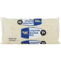 Great Value: Long Grain Enriched Rice, 16 Oz