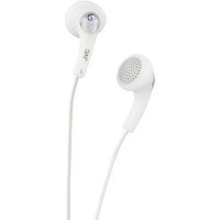 JVC Audio Headsets HAF150W Gumy Earphone - Stereo - White