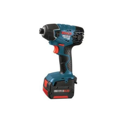 Factory Reconditioned Bosch 25614-01-RT 14.4V Cordless Lithium-Ion 1/4-in Impact Driver with FatPack Batteries