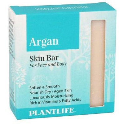 Plantlife Natural Body Care - Skin Bar Soap For Face & Body Argan - 4.5 oz.