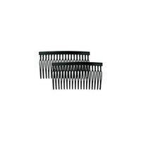 Camila Paris CP837-2 3.5 In. Black Hair Combs 4 Pack of 4