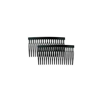 Camila Paris CP837-2 3.5 In. Black Hair Combs 4 Pack of 4