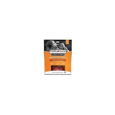 Pur Luv 6 Ounces Chic Sizzlin Strips 82519 by Sergeant's Pet