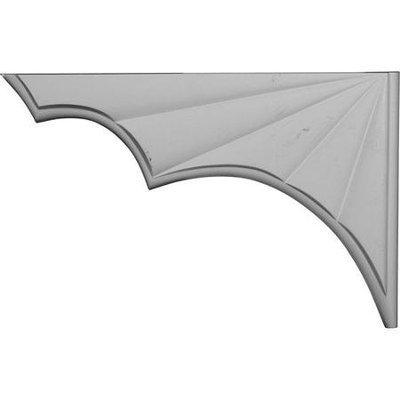Ekena Millwork 11.25-in x 7.25-in Salem Urethane Applique