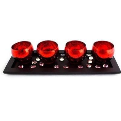 DecorFreak Round Votives With Mirror Finish