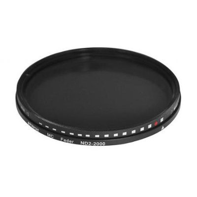 Polaroid Optics 82mm Variable Range ND2-ND2000 Neutral Density (ND) Fader Filter