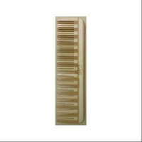 Comb - Large Wood Comb Wide Tooth / Fine Tooth Combination Bass Brushes 1 Comb