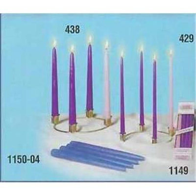 Emkay Candles 184901 Candle-Advent Tiny Tapers Refill 10 in.