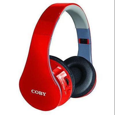 Coby COUNTOUR Wireless Bluetooth Over-The-Ear Headphones
