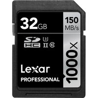 Lexar 32GB High-Performance 1000x microSDHC/SDXC UHS-II Memory Card