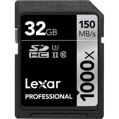 Lexar 32GB High-Performance 1000x microSDHC/SDXC UHS-II Memory Card