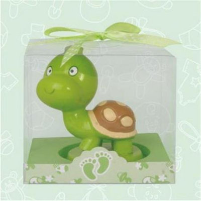 De Yi Enterprise De Yi 11006-GN Turtle Candle Favors - Set of 12