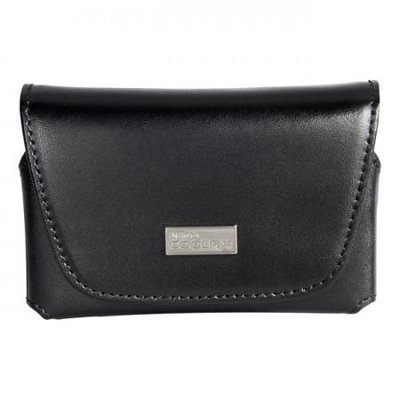 Nikon Coolpix S Series Leather Case - Black