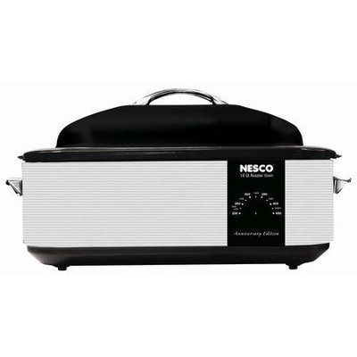 Metal Ware Nesco Roaster Electric Oven - Single - 0.70 ft Main Oven - Black, Gray
