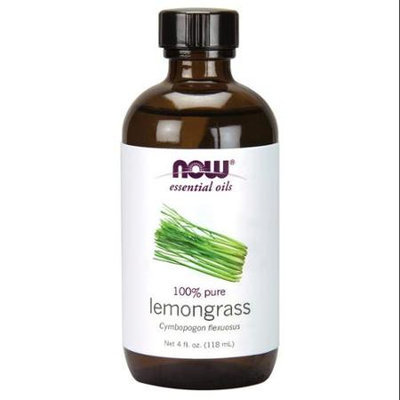 NOW Foods - 100 Pure Lemongrass Oil - 4 oz.