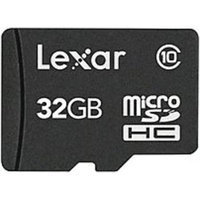 Lexar 32GB Class 10 Micro Sdhc Card - Black SDMI32GABT