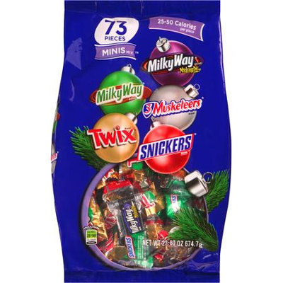 Minis Mix Candy Variety Pack, 73 count, 23.8 oz