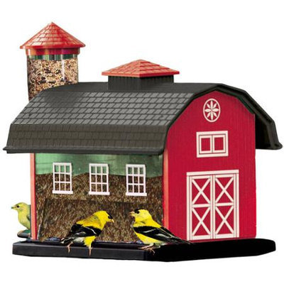 Heritage Farms Red Barn Combo Feeder NA6290 by Woodlink