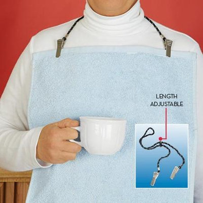 Napkin Clip with Nylon Lanyard by EasyComforts
