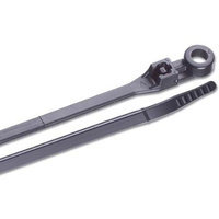 Marinco 6 Uv Black Mounting Cable Ties 100 Pack