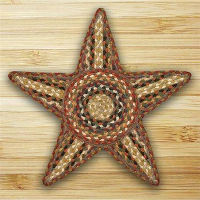 Earthrugs Earth Rugs 52-ST300 Honey-Vanilla-Ginger Star Trivet