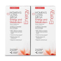 GNC Women's Ultra Mega(r) Energy and Metabolism Twin Pack