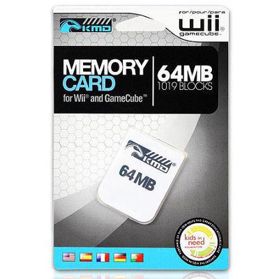 Komodo KMD Wii/Gamecube 64MB 1019 Blocks Memory Card