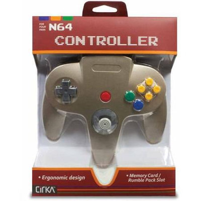 Hyperkin Cirka N64 Controller Gold - Retail