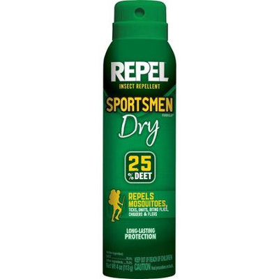 United American United Industries Spgt Sportsmen Dry Insect Repellent 4Oz Aerosol
