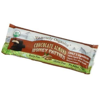 Heavenly Organics Honey Patties Chocolate Almond 1.2 oz