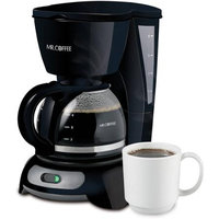 Mr. Coffee Black 4-Cup Switch Coffeemaker