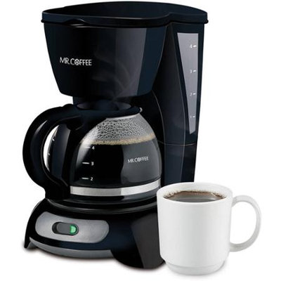 Mr. Coffee Black 4-Cup Switch Coffeemaker